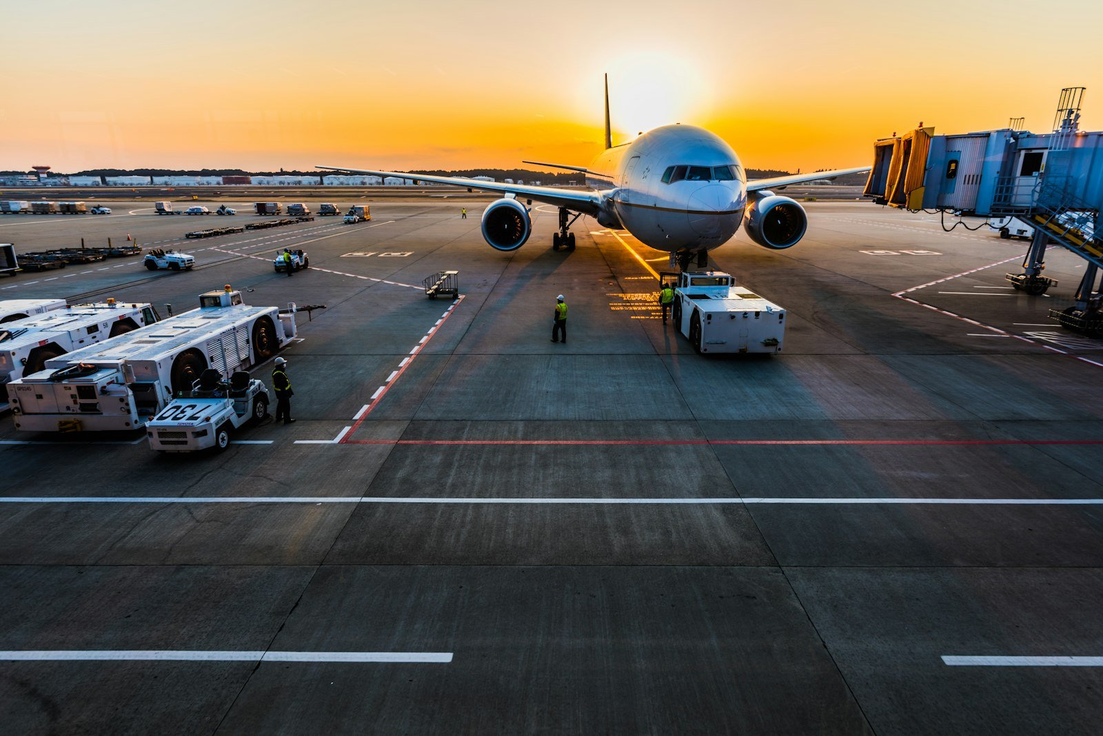 Runway and airfield